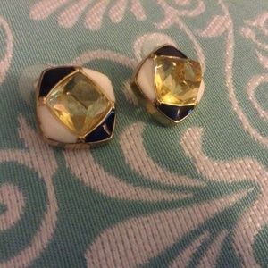 Vintage Chunky Geometric Earrings